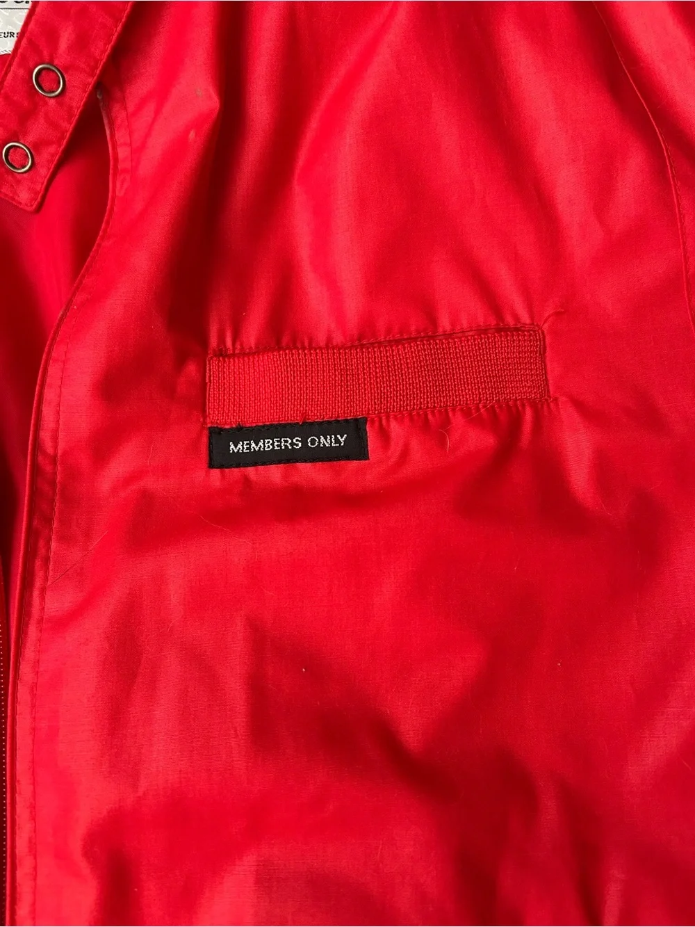 Members Only Lightweight Bomber Style Jacket - Picture 3 of 6
